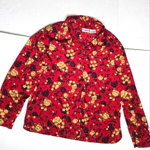 Liz Baker Petite Button Up Blouse